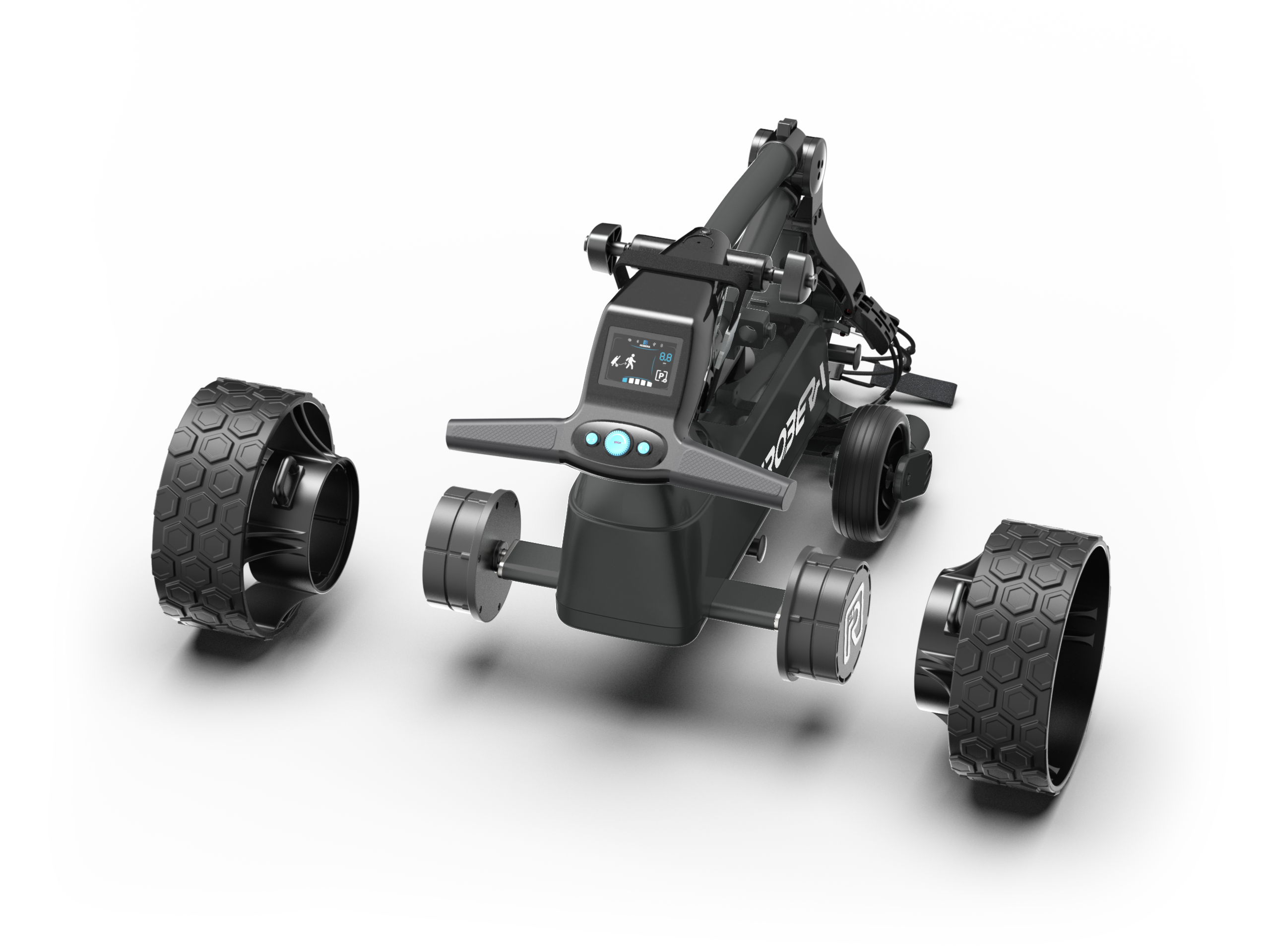 Robera Pro Ai-Powered Follow/Remote Electric Golf Caddy