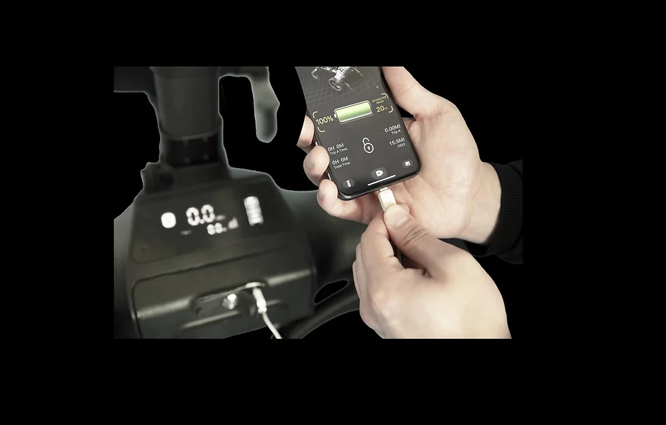 EgoCaddy M5 Smart Follow/Remote Electric Golf Caddy