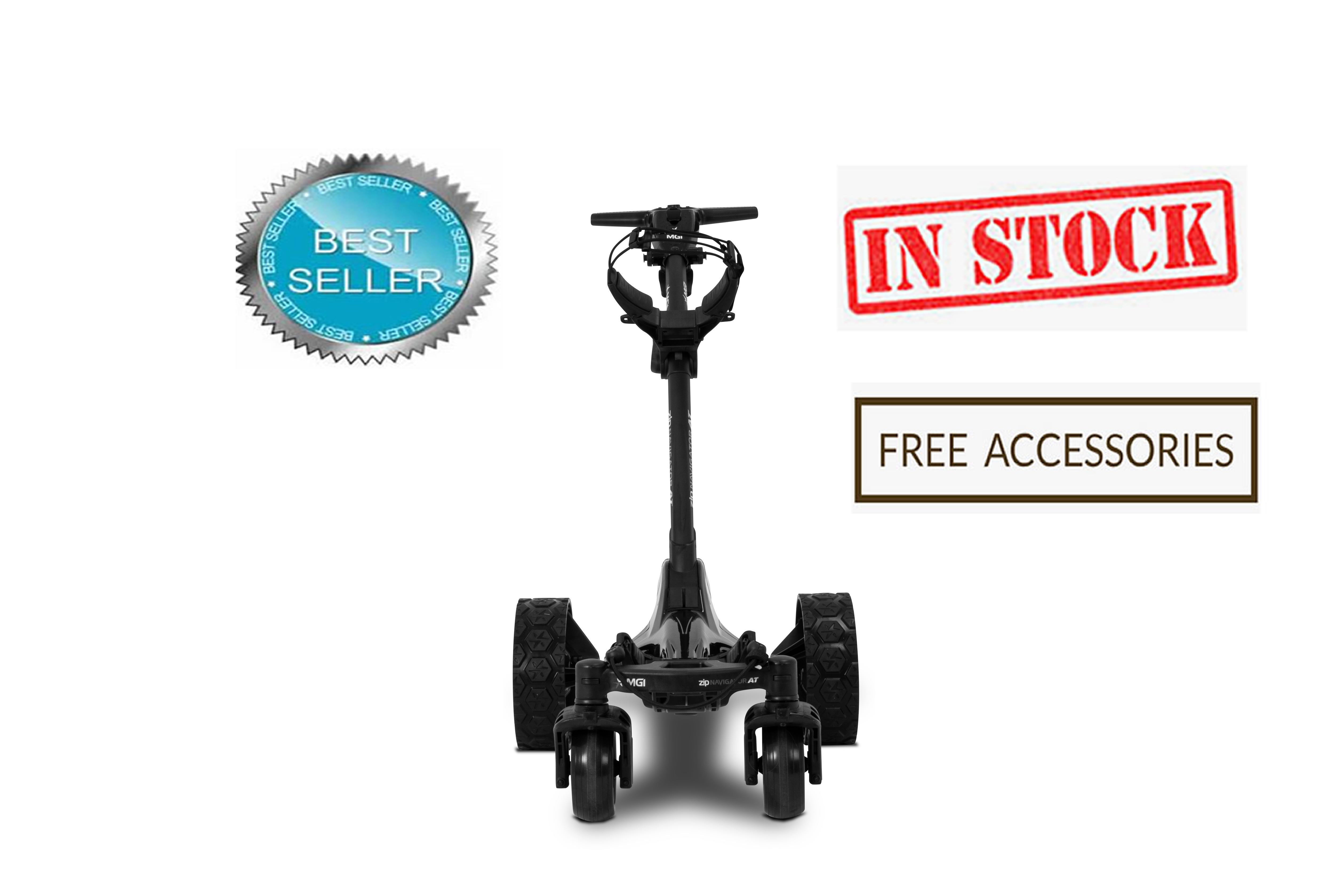 MGI Zip Navigator AT (All Terrain) Lithium Remote Control Golf Caddy