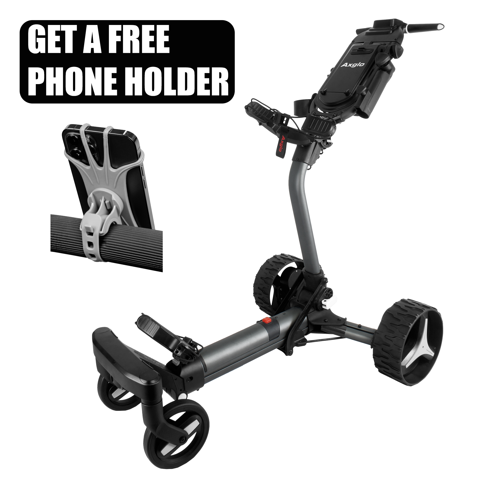 Axglo E5 Follow/Remote Electric Golf Caddy