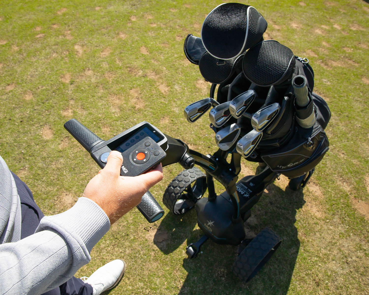 MGI Ai Navigator GPS+ Lithium Remote Control Golf Caddy