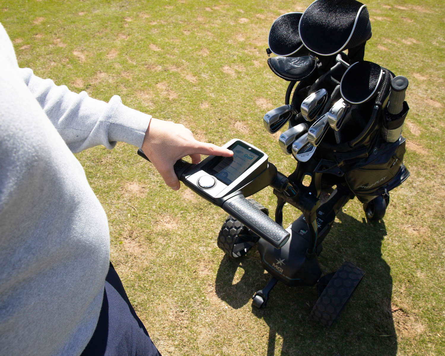 MGI Ai Navigator GPS+ Lithium Remote Control Golf Caddy