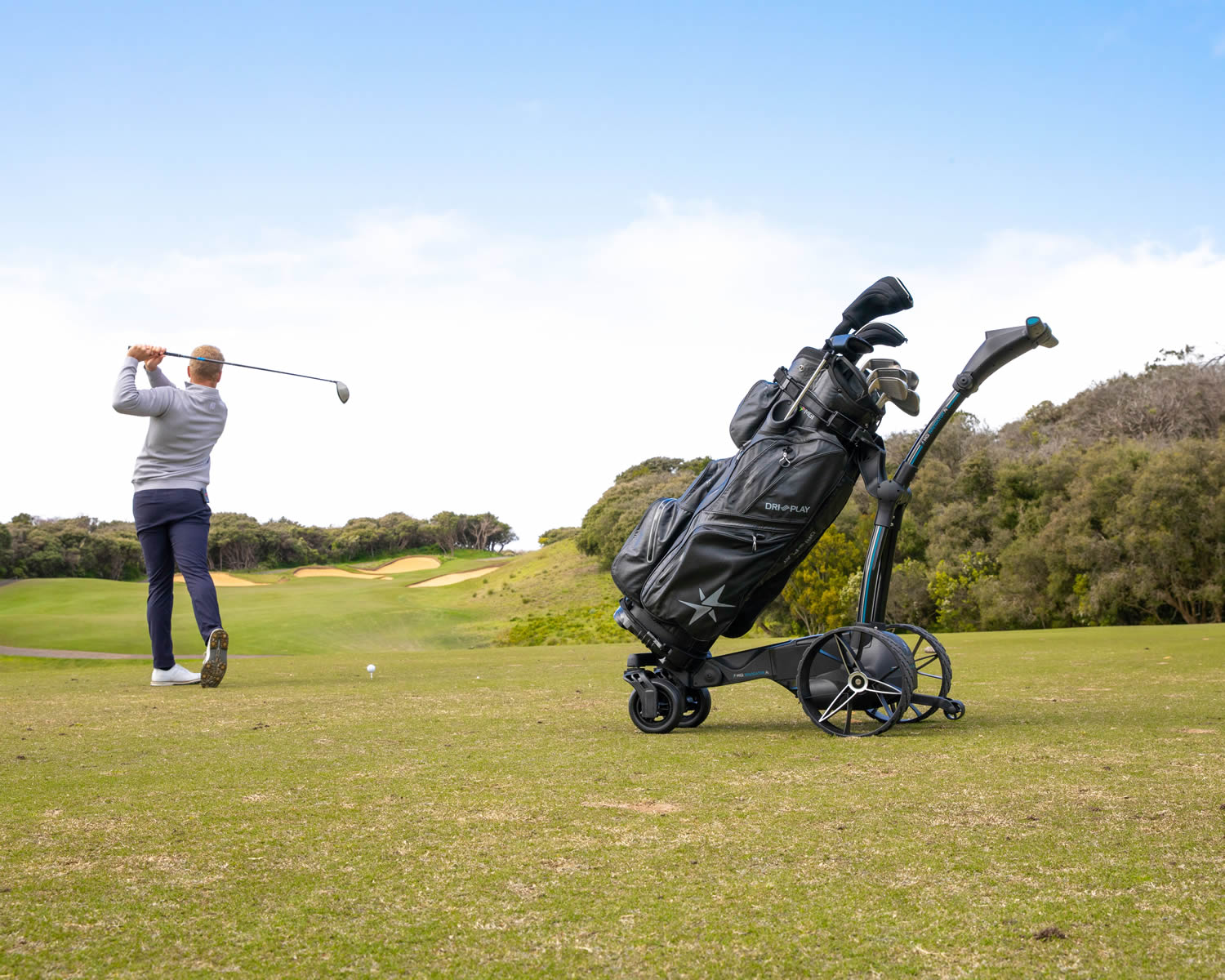 MGI Ai Navigator GPS+ Lithium Remote Control Golf Caddy