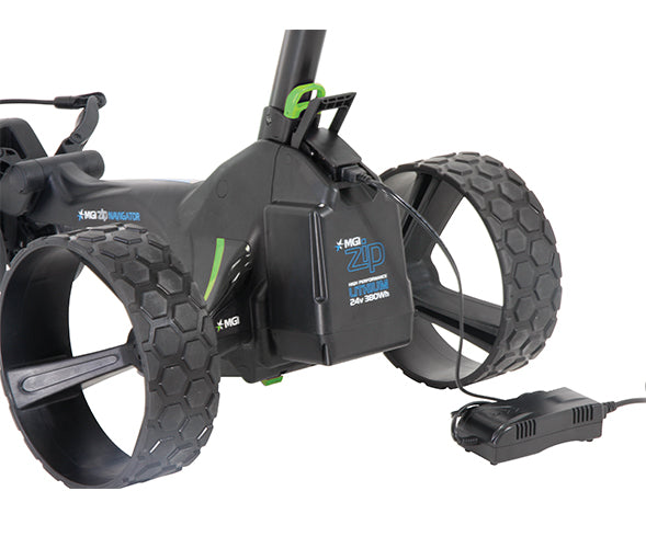 MGI Zip X5 Lithium Electric Golf Caddy with Braking System