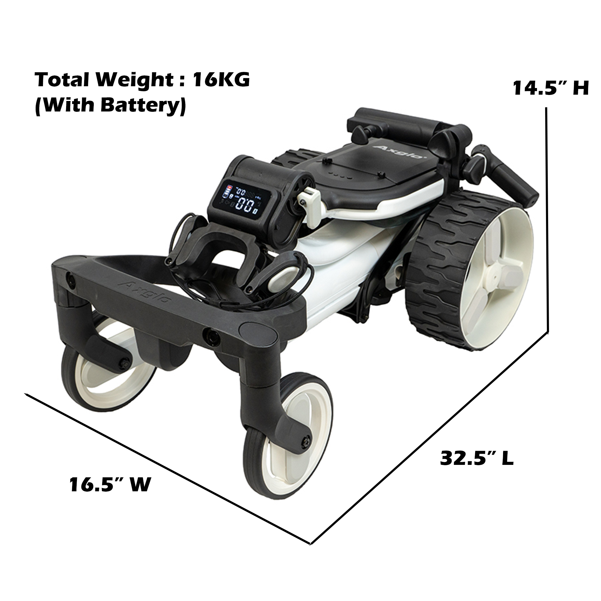 Axglo E3 Remote Electric Golf Caddy