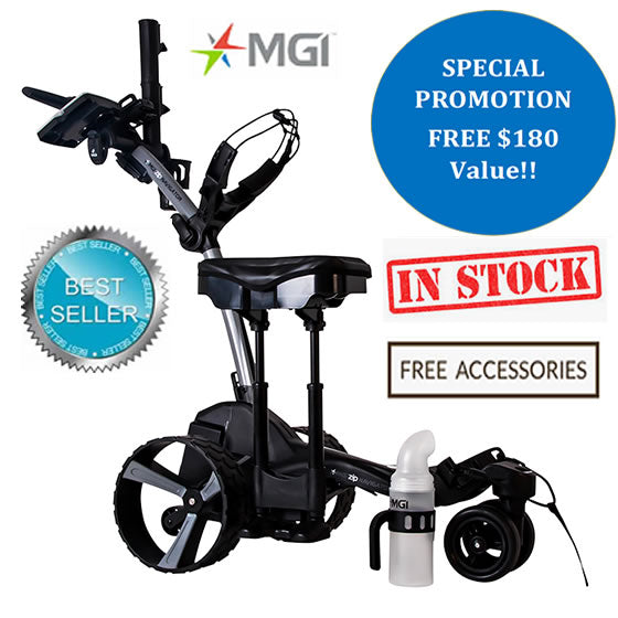 MGI Zip Navigator Lithium Remote Control Golf Caddy