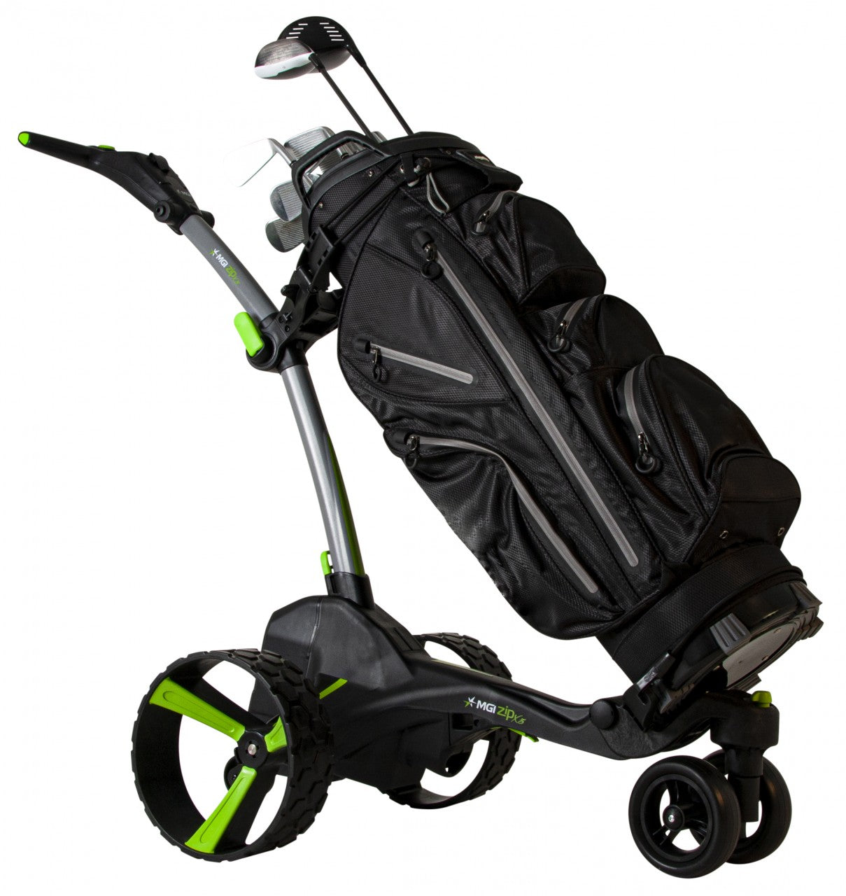 MGI Zip X5 Lithium Electric Golf Caddy with Braking System