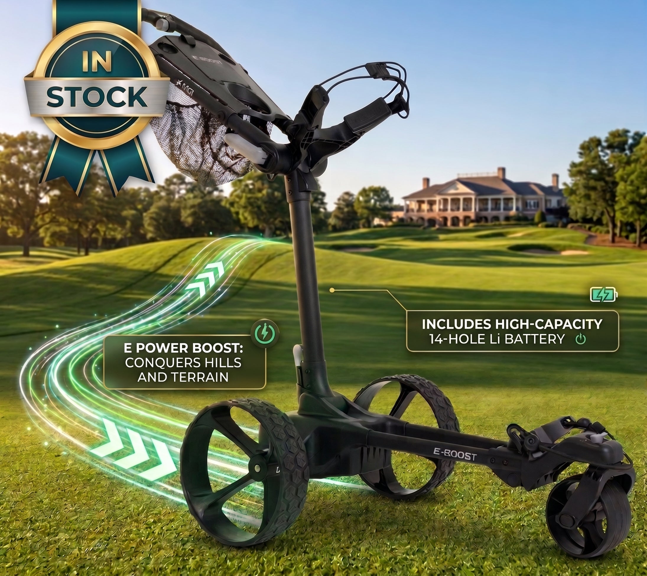 MGI E-Boost PUSHCART