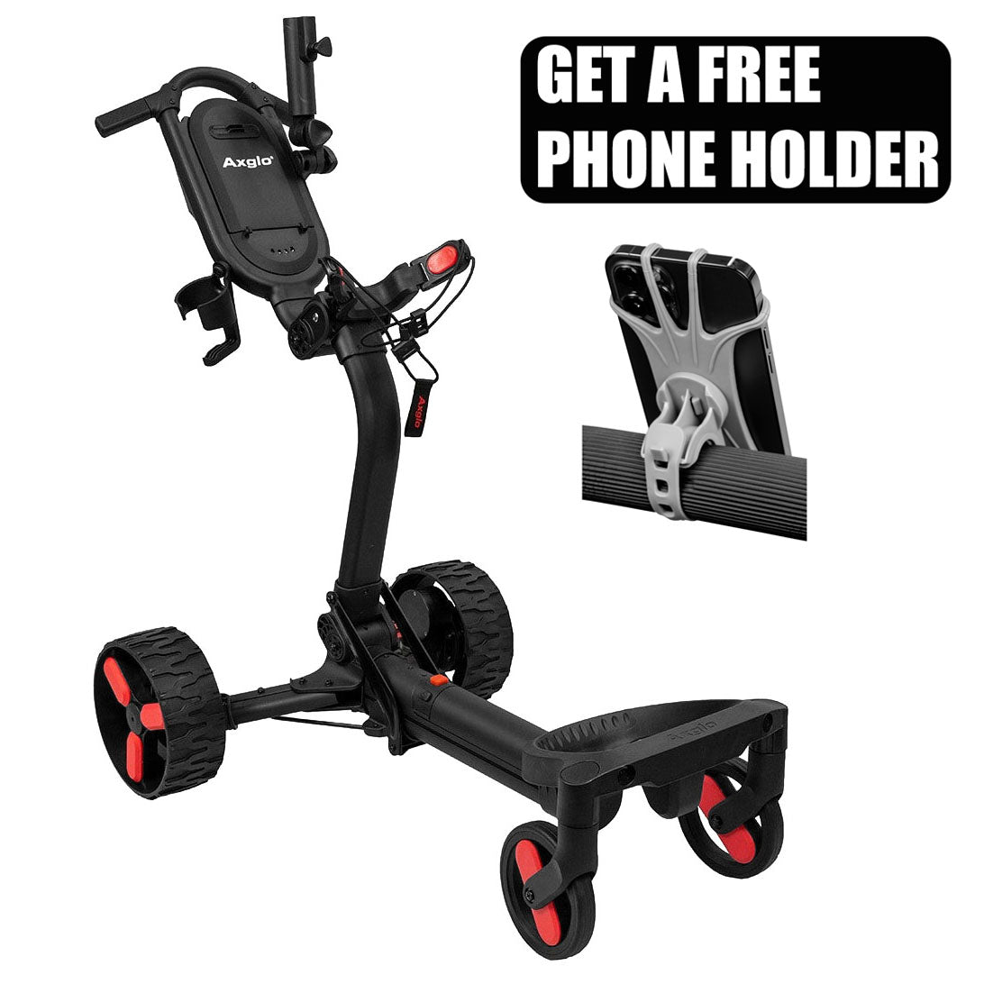 Axglo E3 Follow/Remote Electric Golf Caddy