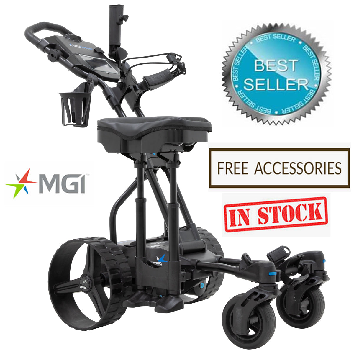 MGI Quad Navigator Remote Controlled Electric Cart