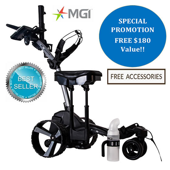 MGI Zip Navigator Lithium Remote Control Golf Caddy